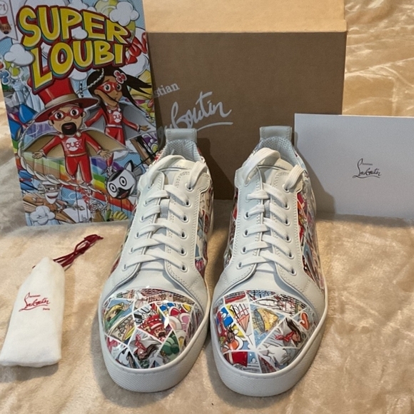 Christian Louboutin Other - Christian Louboutin Multicolor Graphic Sneakers